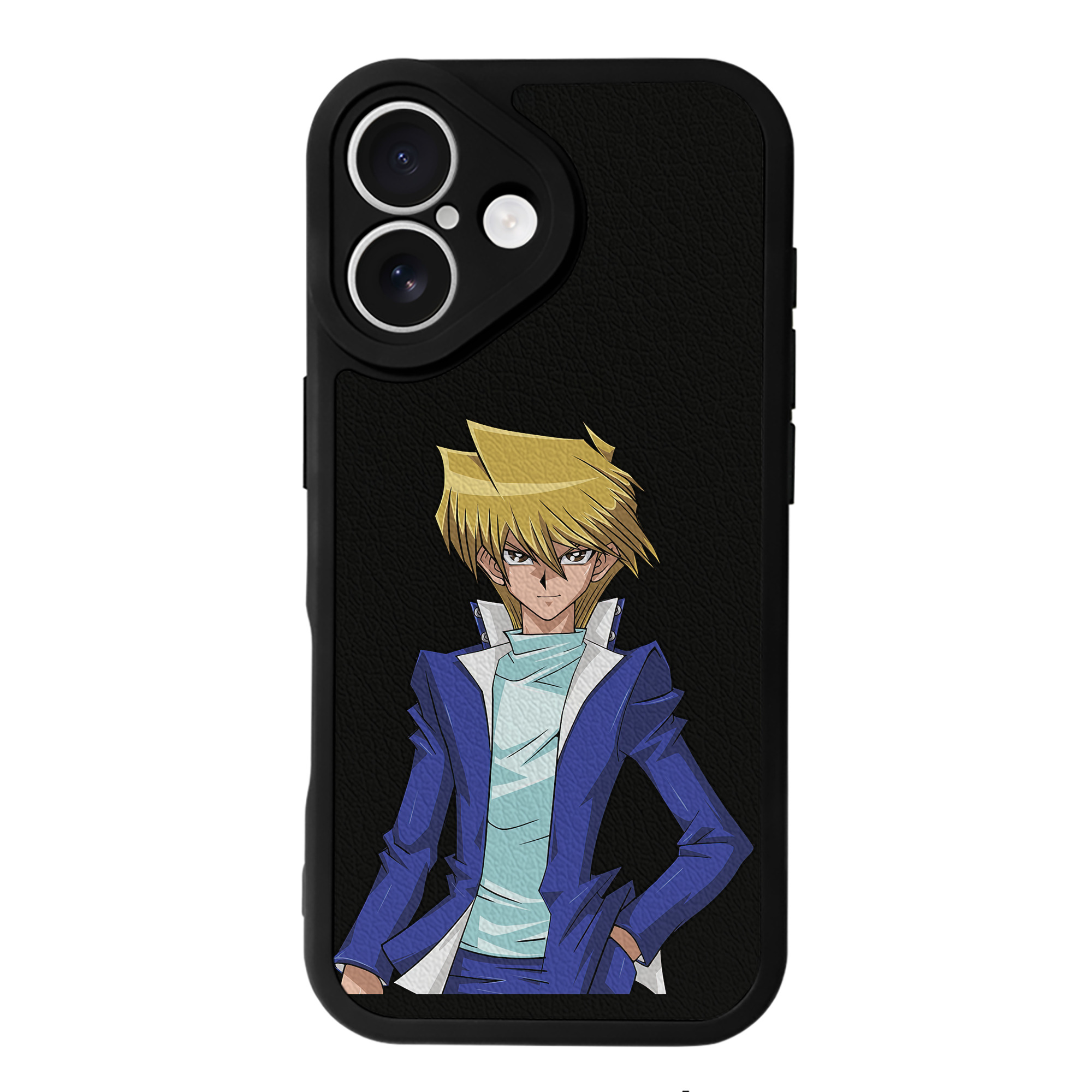 遊☆戯☆王 Yu-Gi-Oh! 【iPhone 16シリーズ対応】シリコンスマホケース（レザー調） 材質：シリコン